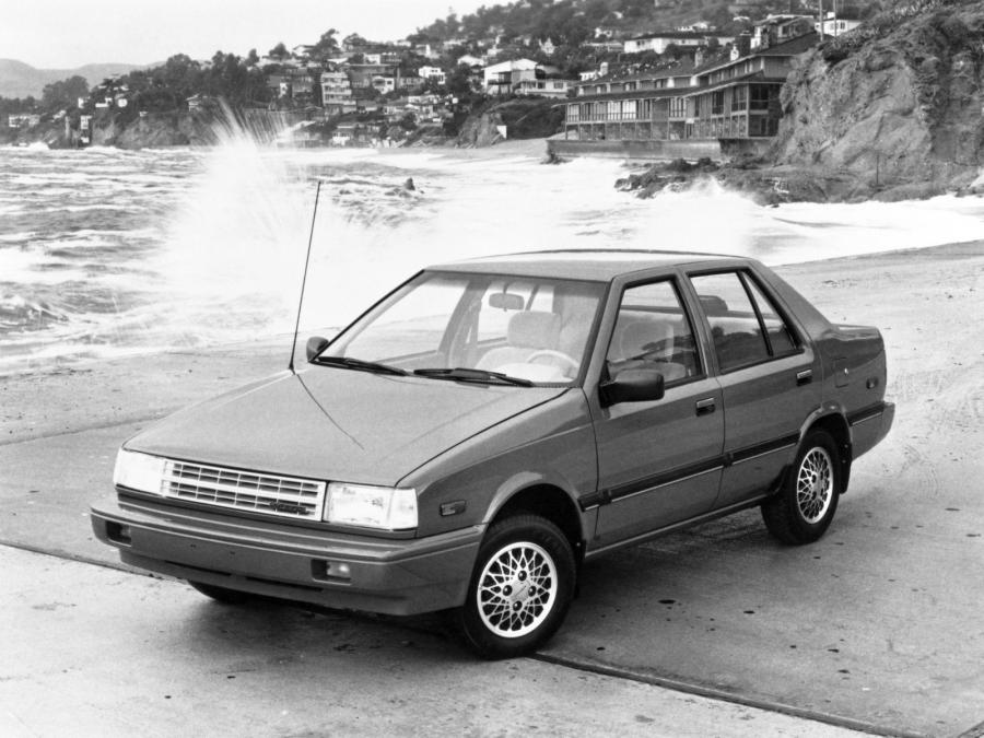 Hyundai Excel Sedan (US) '1987